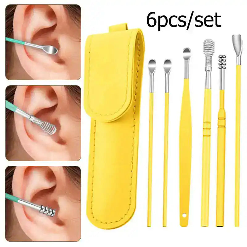 16-Piece Manicure Pedicure Set with + Free Earwax Kit Gift ATFAIN MART