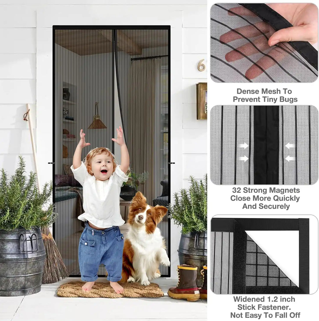 Magnetic Mosquito Door Mesh Net ATFAIN MART