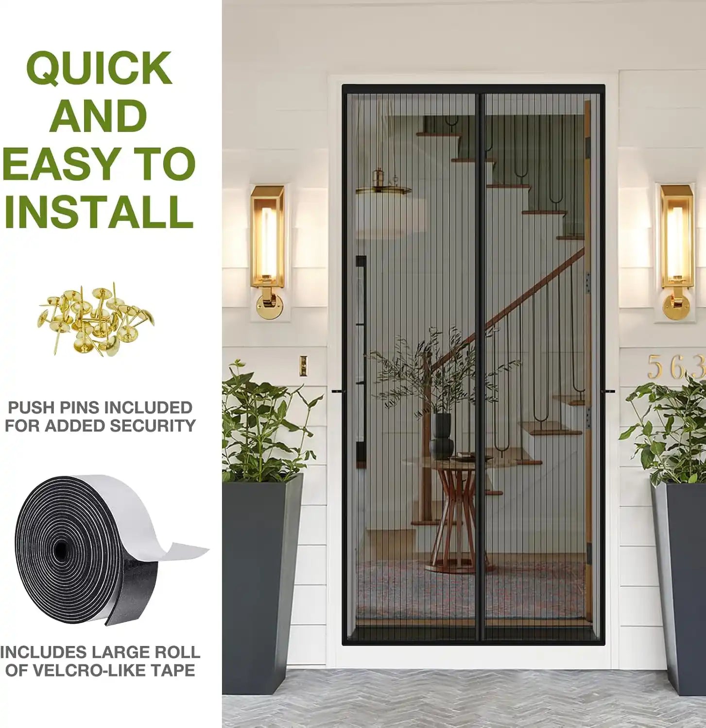 Magnetic Mosquito Door Mesh Net ATFAIN MART