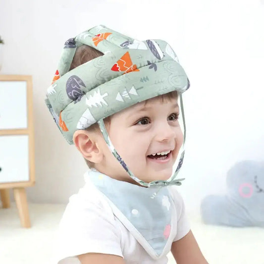 Baby Safety Helmet – Adjustable 360° Protection - Kayfi Mart