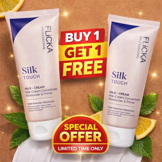 Flicka Silk Touch l Moisturiser + Primer + Sunscreen l Buy 1 Get 1 Free